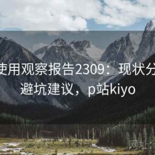 P站使用观察报告2309：现状分析与避坑建议，p站kiyo
