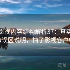 柚子影视内容结构解析37：真实情况与误区说明，柚子影视客户端