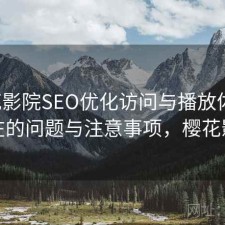 樱花影院SEO优化访问与播放体验：存在的问题与注意事项，樱花影影