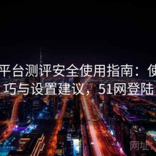 51网平台测评安全使用指南：使用技巧与设置建议，51网登陆