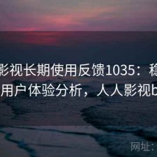 人人影视长期使用反馈1035：稳定性与用户体验分析，人人影视bip