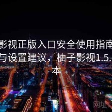 柚子影视正版入口安全使用指南：怎么选与设置建议，柚子影视1.5.1.6版本