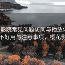 樱花影院常见问题访问与播放体验：好不好用与注意事项，樱花影影