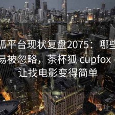 茶杯狐平台现状复盘2075：哪些问题最容易被忽略，茶杯狐 cupfox - 努力让找电影变得简单