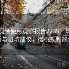 樱桃视频使用观察报告2239：现状分析与避坑建议，樱桃视频简介