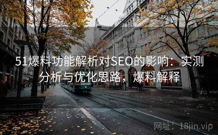 51爆料功能解析对SEO的影响：实测分析与优化思路，爆料解释  第1张