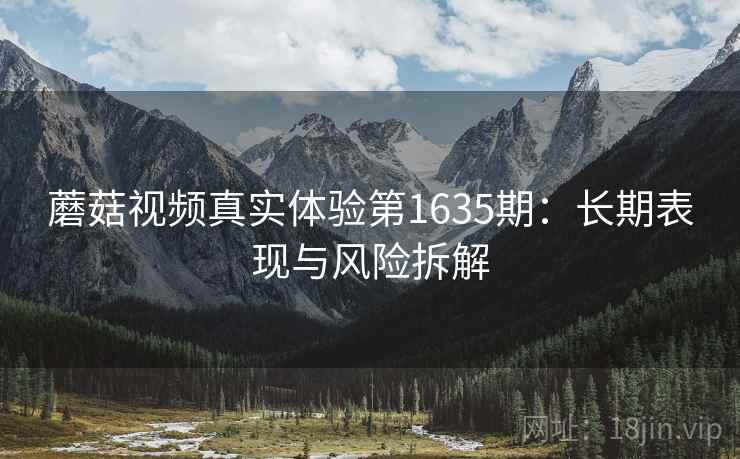 蘑菇视频真实体验第1635期:长期表现与风险拆解 第2张 蘑菇视频真实体验第1635期:长期表现与风险拆解 第2张
