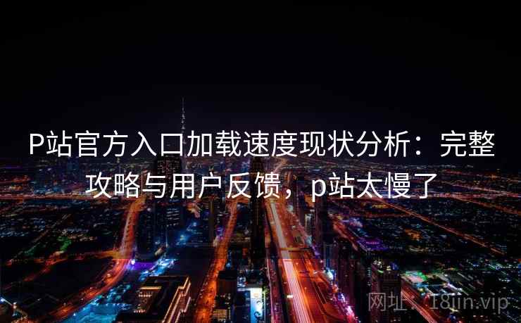 P站官方入口加载速度现状分析：完整攻略与用户反馈，p站太慢了  第2张