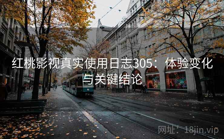 红桃影视真实使用日志305：体验变化与关键结论  第1张